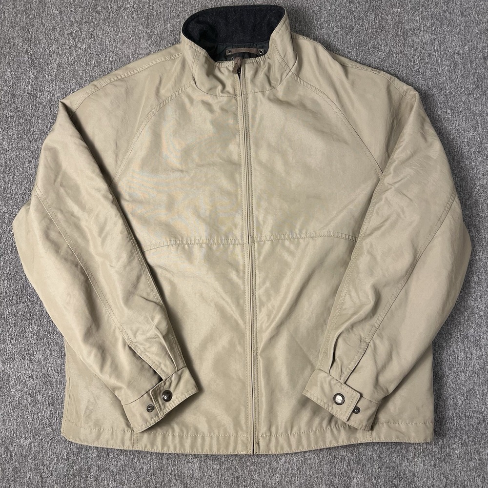 Pacific Trail MensXL Tan Jacket Emblem of Quality Outdoor Coat Warm Utility(012)